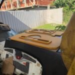 step 2 covering parts